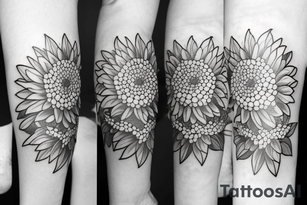 Chrysanthemums tattoo idea