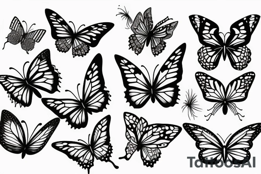 Butterfly tattoo idea