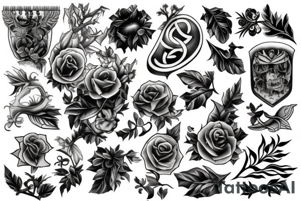 Vines tattoo idea