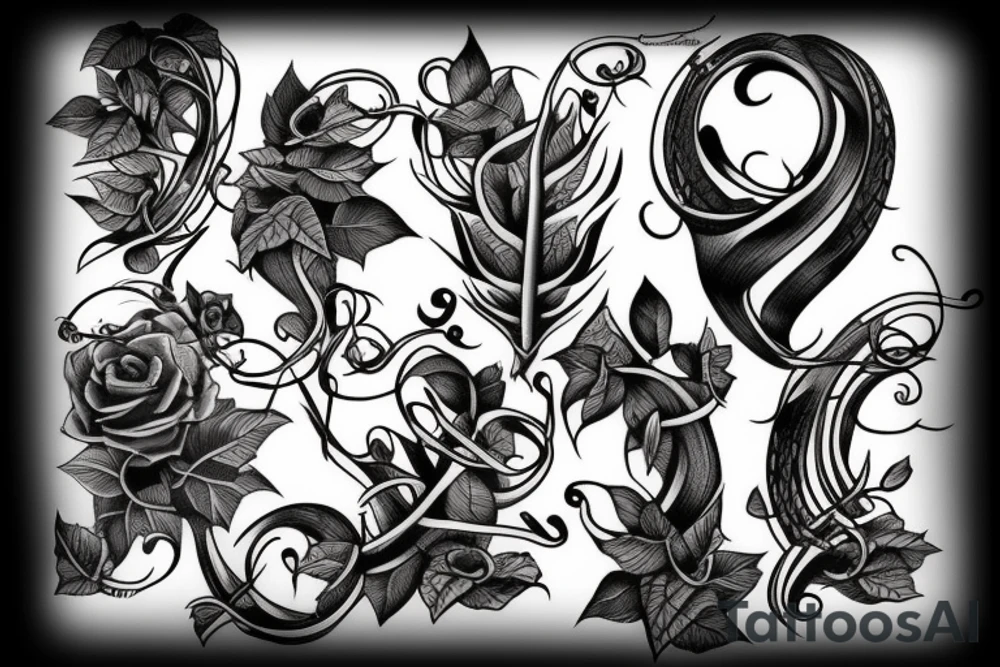 Vines tattoo idea