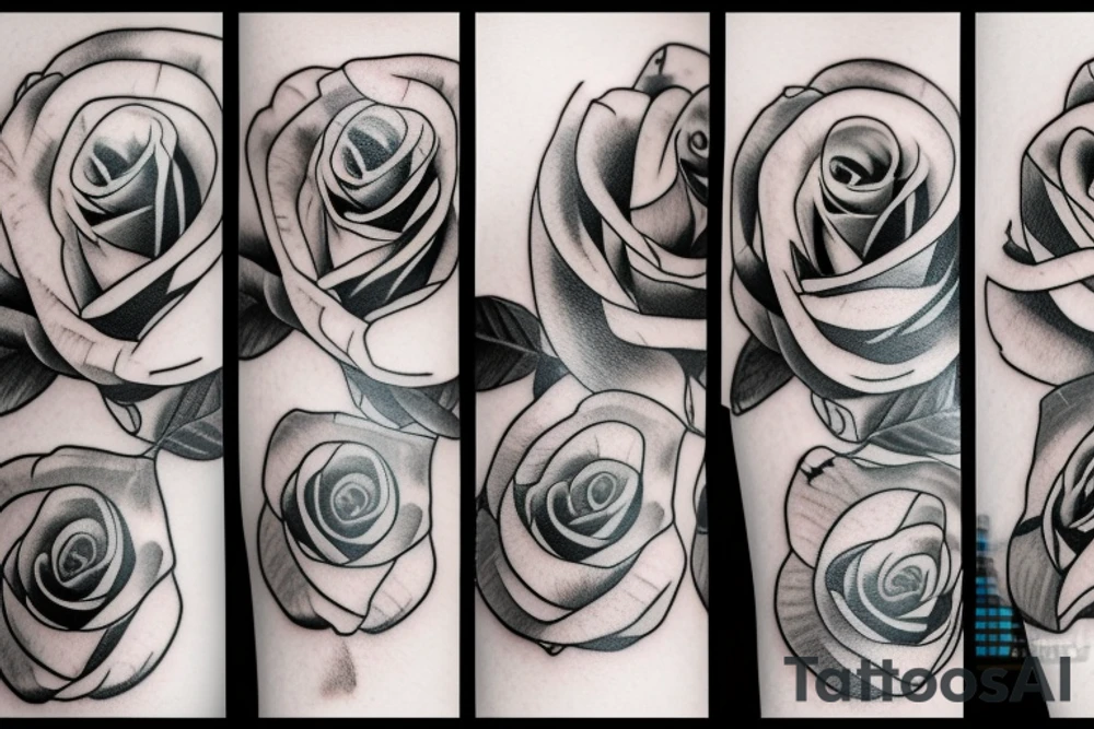 Roses tattoo idea