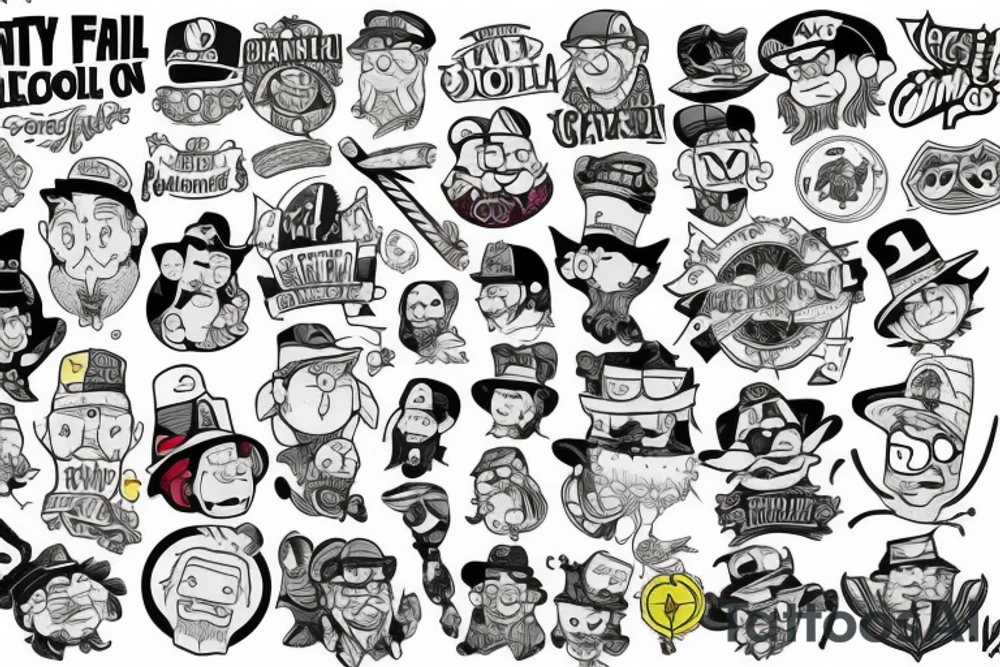 Gravity falls tattoo idea