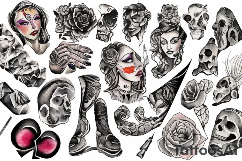 Rock tattoo idea