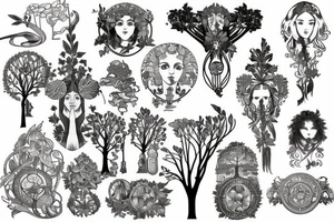 A tree grows in brooklyn tattoo idea