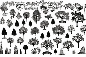 A tree grows in brooklyn tattoo idea
