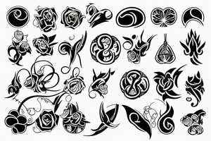 Tramp stamp tattoo idea