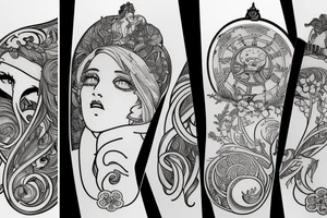 Tramp stamp tattoo idea
