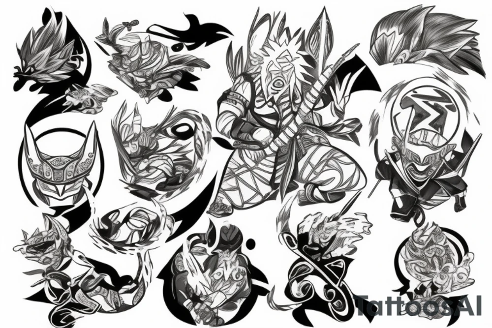 Jiraiya tattoo idea