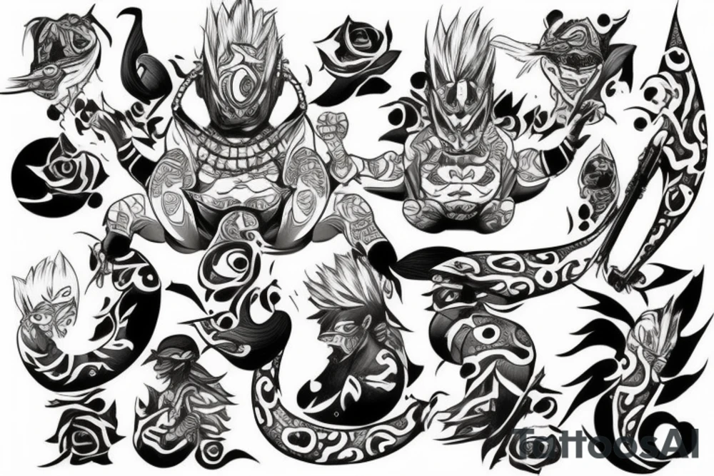 Jiraiya tattoo idea