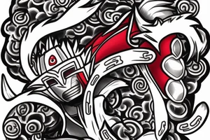 Jiraiya from Naruto tattoo idea