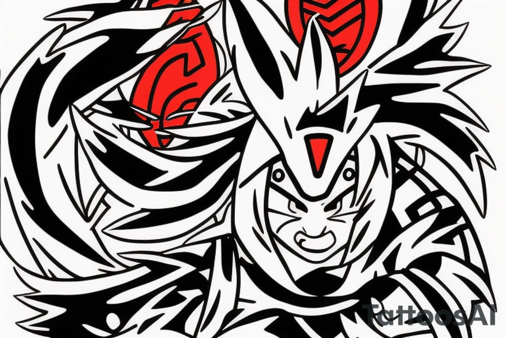 Jiraiya from Naruto tattoo idea