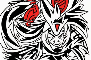 Jiraiya from Naruto tattoo idea