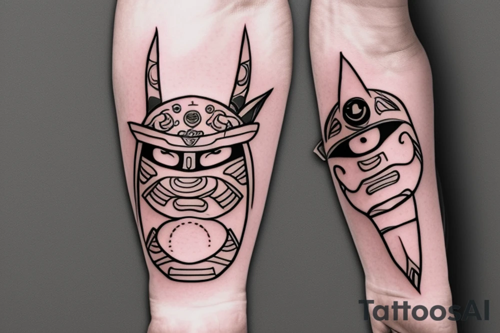 Jiraiya from Naruto tattoo idea