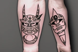 Jiraiya from Naruto tattoo idea
