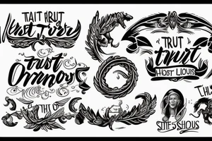 Some trust in chariots and some in horses, but we trust in the name of the Lord our God tattoo idea