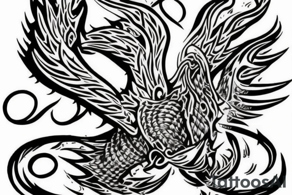 Pillar of Fire striking a chariots tattoo idea