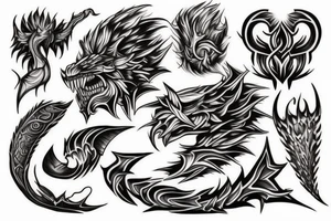 Pillar of fire tattoo idea