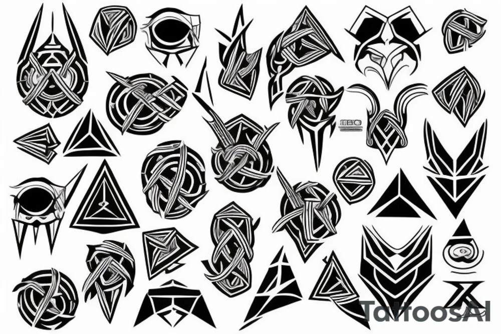 Odin’s ravins tattoo idea