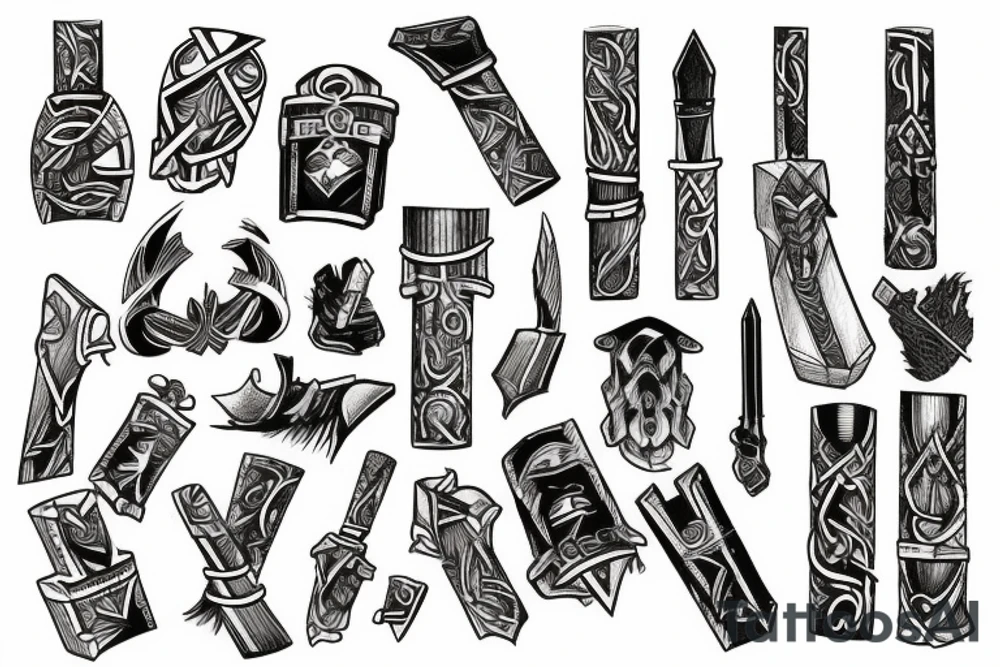 Mjolnir tattoo idea
