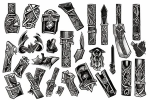Mjolnir tattoo idea