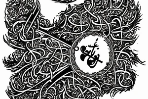 My brothers name “Mehrad Soleimani”. I just want word tattoo not sketch tattoo idea