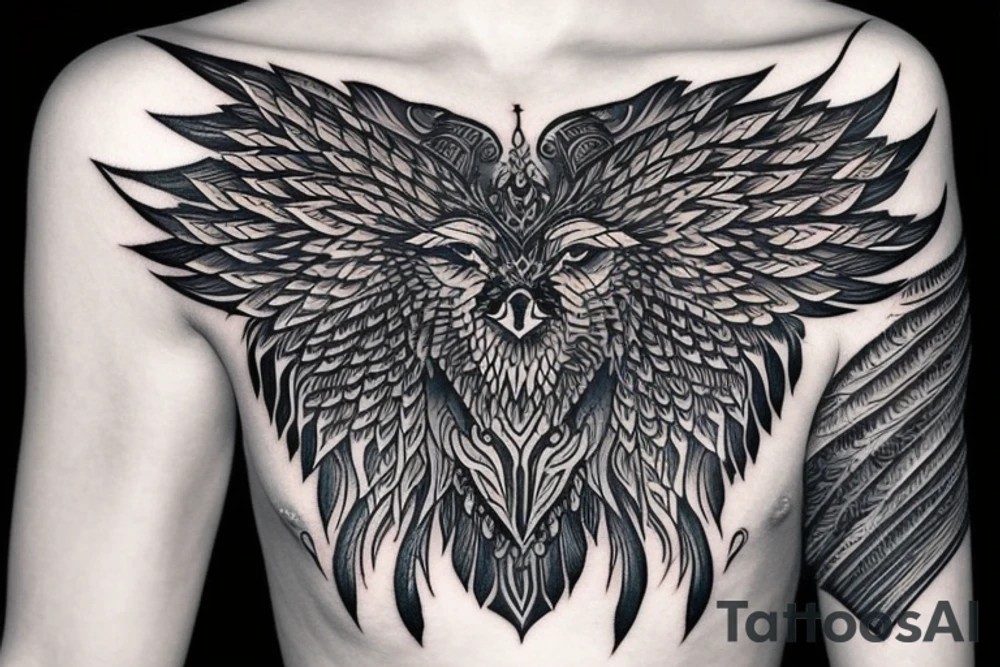 مهراد سلیمانی
Crow 
Wolf tattoo idea