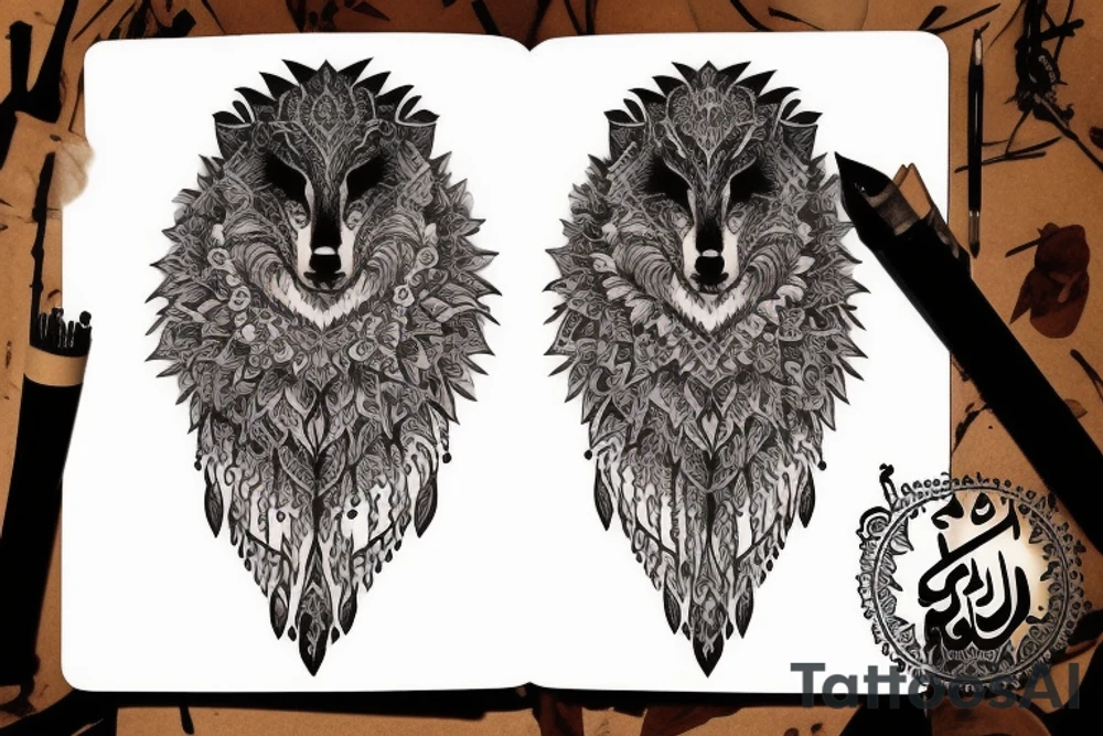 مهراد سلیمانی
Crow 
Wolf tattoo idea