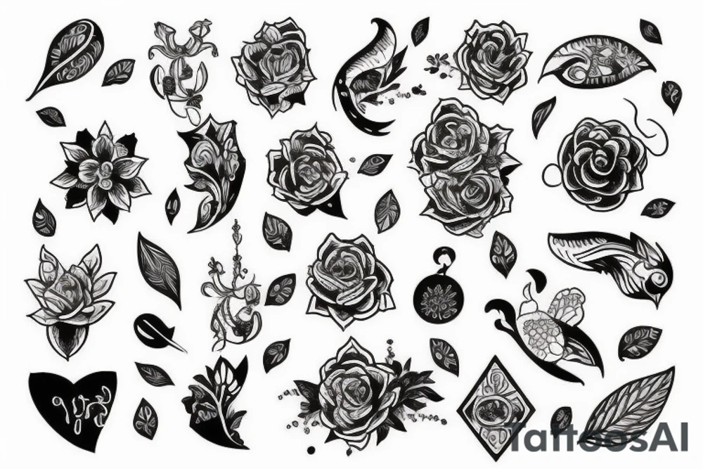 Иисус на кресте tattoo idea