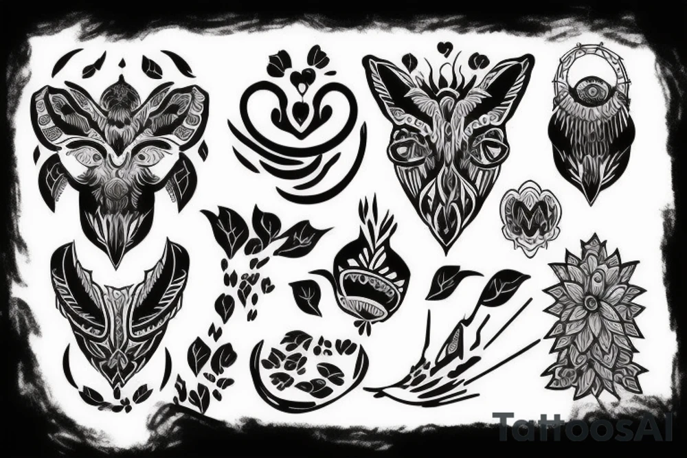 Иисус на кресте tattoo idea