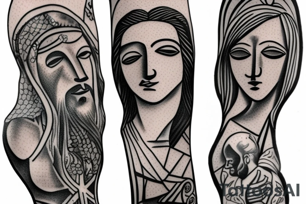 Jesus tattoo idea