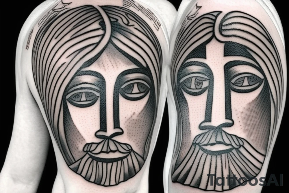 Jesus tattoo idea