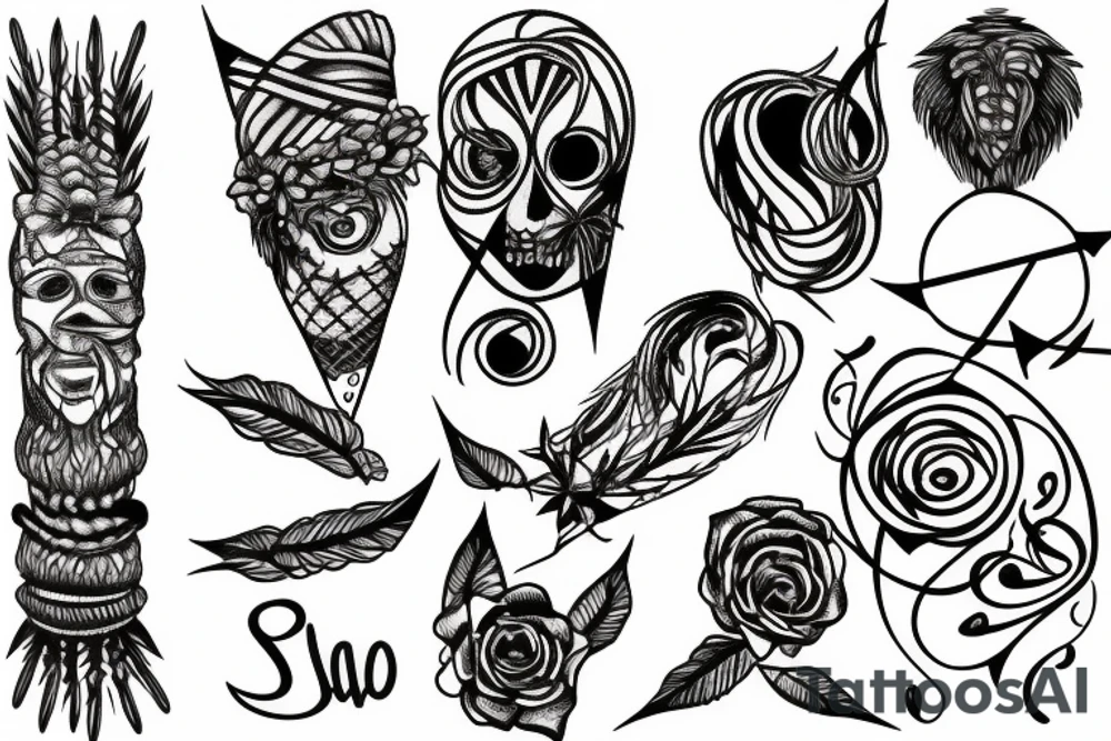 barbed wire tattoo idea