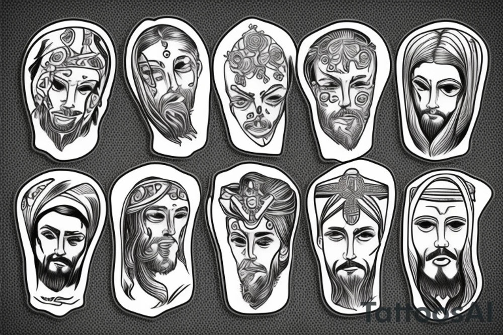 Jesus tattoo idea