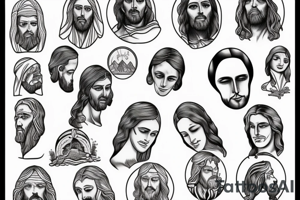 Jesus tattoo idea