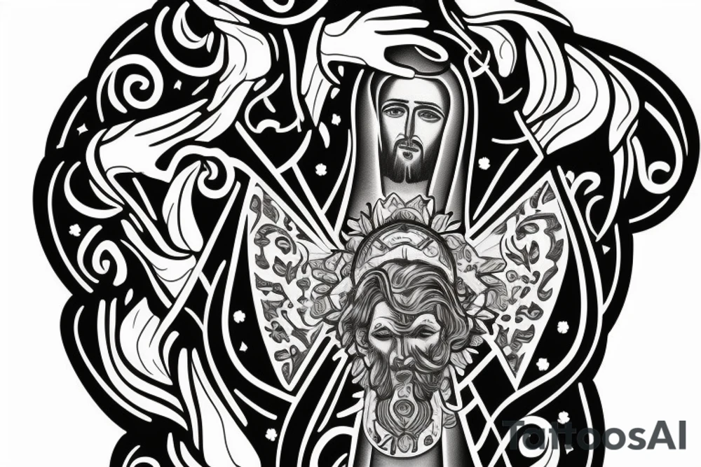 Jesus tattoo idea