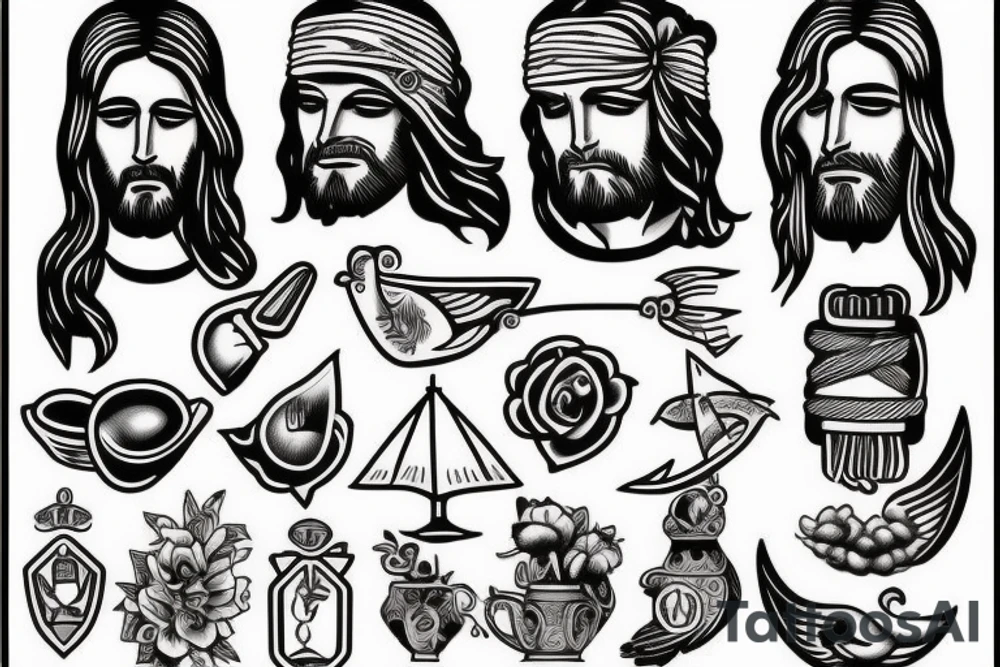Jesus tattoo idea