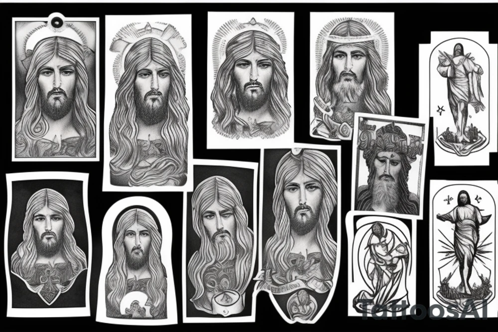 Jesus tattoo idea