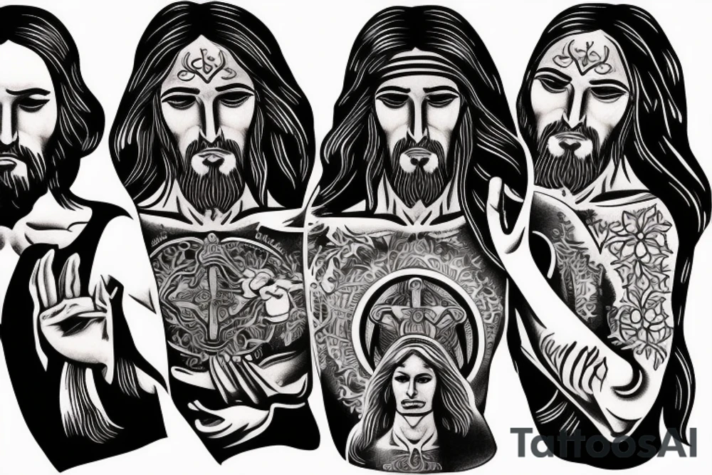 Jesus tattoo idea