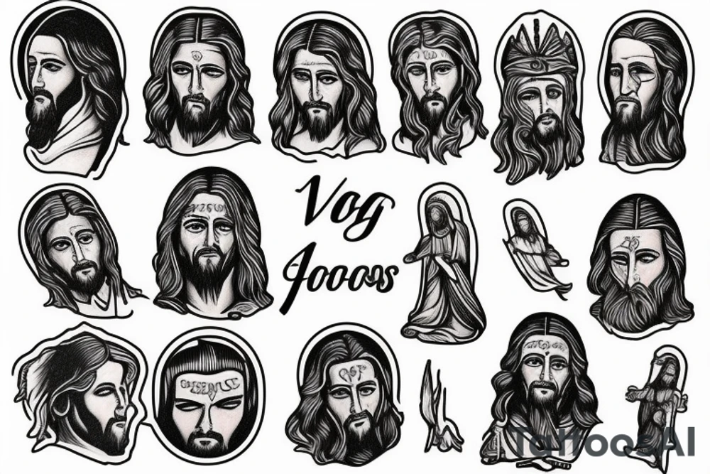 Jesus tattoo idea