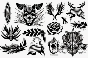 Barbed wire tattoo idea
