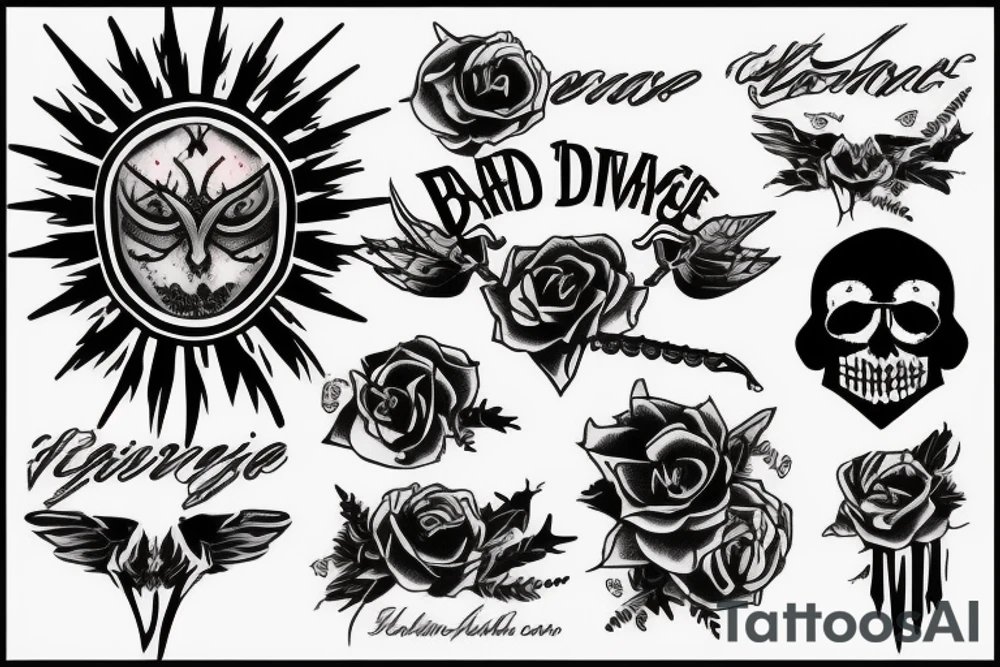 Barbed wire tattoo idea