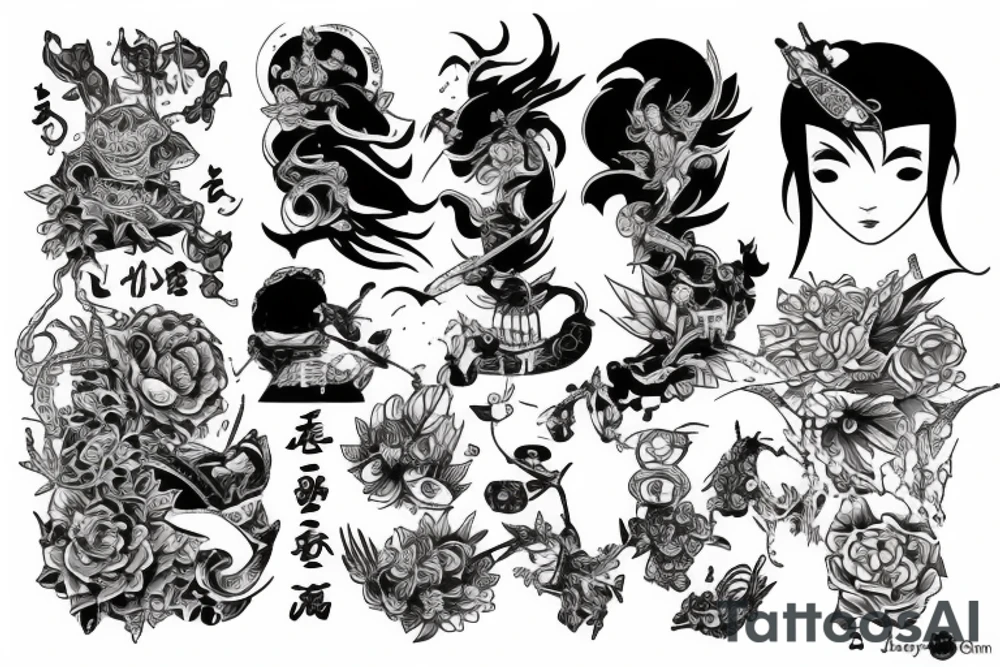 Seeking adventure tattoo idea