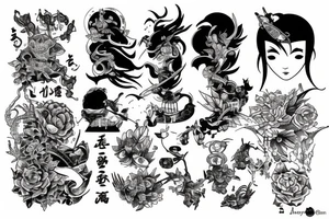 Seeking adventure tattoo idea