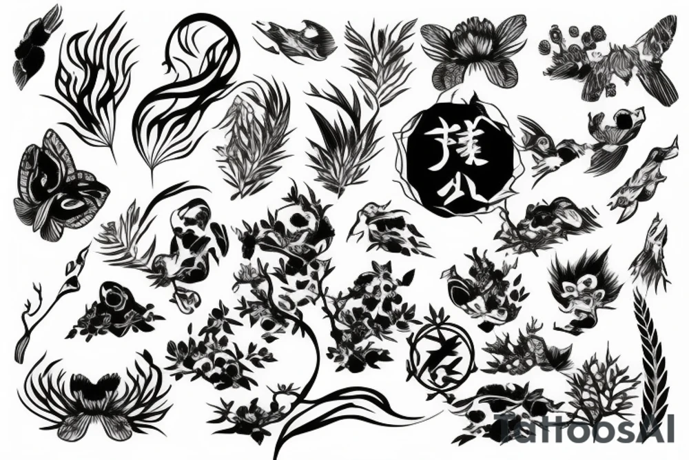 nature tattoo idea