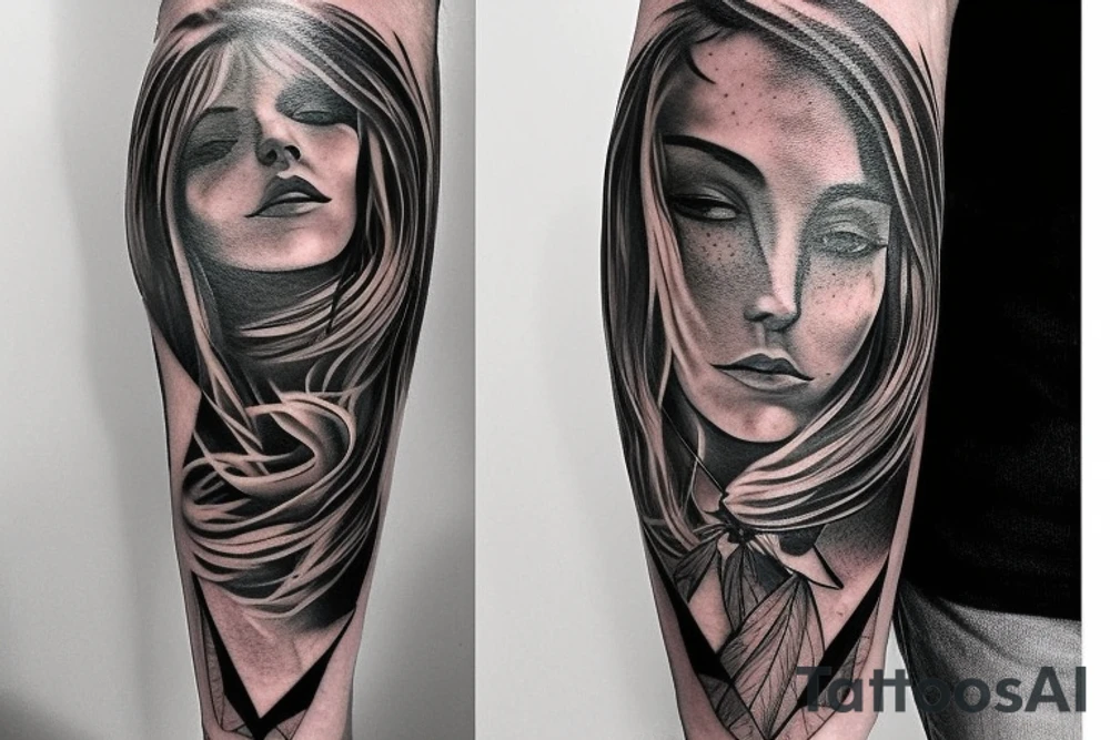 I want a tattoo based. On my hard childhood. My mom did great job but my dad was abstent. tattoo idea