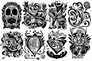 Non Ducor, Duco' in a text-only design, with no accompanying images. tattoo idea