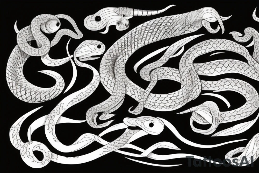 snake tattoo idea