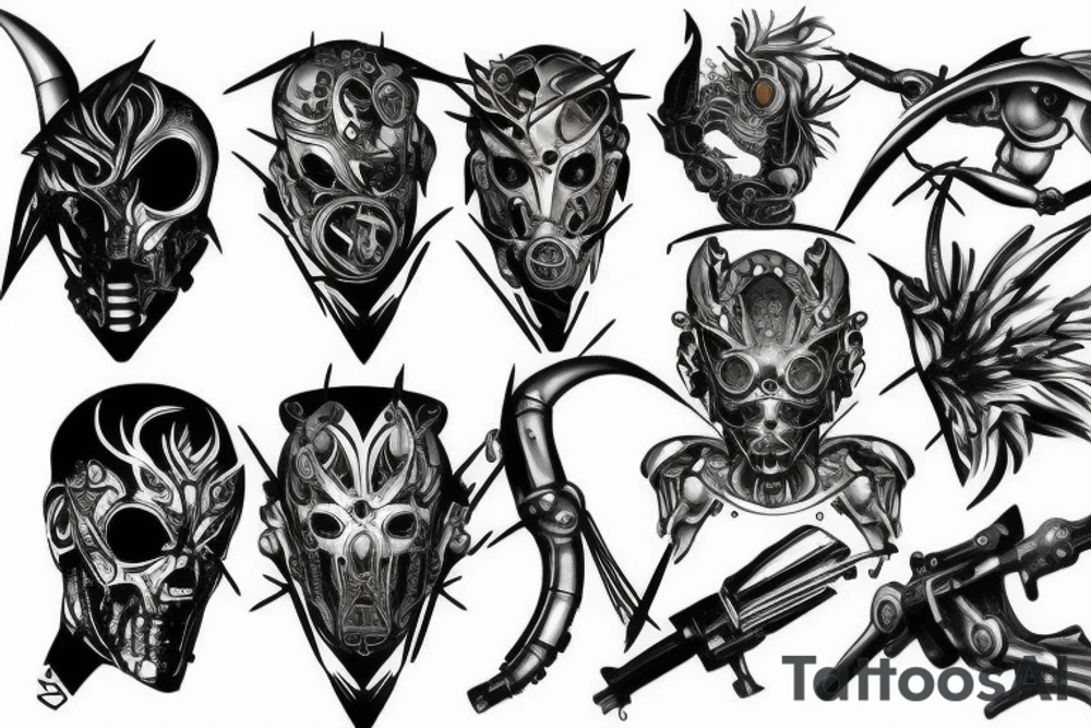 metal gear tattoo idea