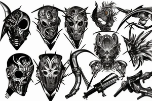 metal gear tattoo idea