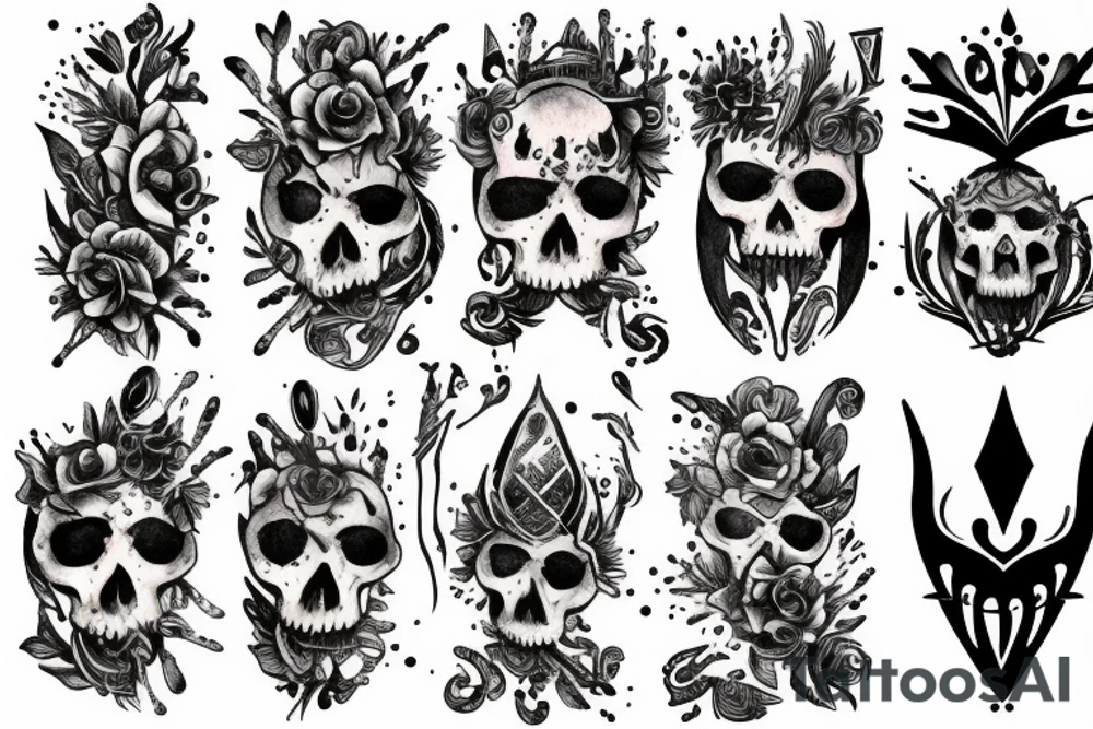 dagger tattoo idea